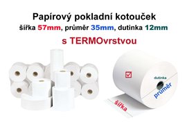 Kotouky TERMO, 57/35/12mm, 13m, 1ks/10/210