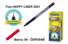 Fixy HAPPY LINER 2521/1 KK, 0,3mm, 04-erven doprodej