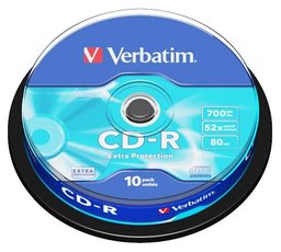 CD-R, 43437, DataLife, 10-pack, 700MB, Extra Protection, 52x, 80min., 12cm, bez monosti p