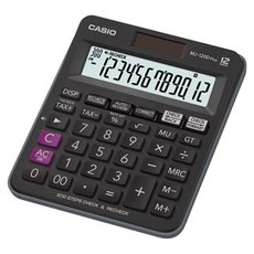 Casio Kalkulaka MJ 120 D PLUS, ern, stoln