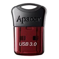 Apacer USB flash disk, USB 3.0, 32GB, AH157, erven, AP32GAH157R-1, USB A, s krytkou