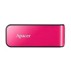 Apacer USB flash disk, USB 2.0, 64GB, AH334, rov, AP64GAH334P-1, USB A, s vsuvnm konektorem