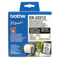 Brother filmov role 62mm x 15.24m, bl, 1 ks, DK22212, pro tiskrny ttk