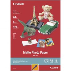 Canon Matte Photo Paper, MP-101, foto papr, matn, 7981A042, bl, A4, 170 g/m2, 5 ks, inkoustov