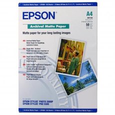 Epson Archival Matte Paper, bl, 50, ks C13S041342, pro inkoustov tiskrny, 210x297mm (A4), A4, 19