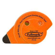 Lepic roller permanent, fluorescentn oranov, 6mm x 18m, Fullmark