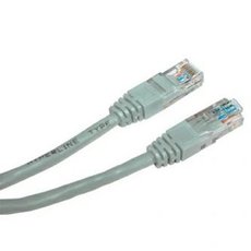Sov LAN kabel UTP patchcord, Cat.5e, RJ45 samec - RJ45 samec, 1 m, nestnn, ed, economy