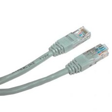 Sov LAN kabel UTP patchcord, Cat.6, RJ45 samec - RJ45 samec, 1 m, nestnn, ed, economy