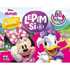 Samolepkov kniha Lepm si znovu a znovu Minnie   3133-6