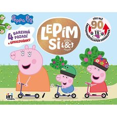 Samolepkov kniha Lepm si znovu a znovu Prastko Peppa      3135-0