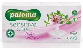 Kapesnky bl s vn PALOMA Thyme Essence soft   4vrst.