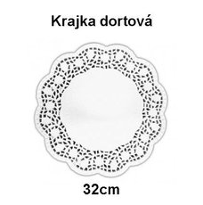 Krajky dortov prmr 32cm 905.32 pouze cel balen