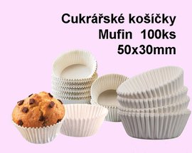 Koky cukrsk 5 x 3 Muffin 100ks     65550