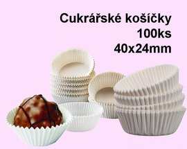 Koky cukrsk 4,0x2,4  1000ks            72640