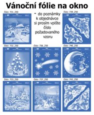 Vnon okenn dekorace, stedn velikost, 731-743