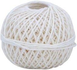 Motouz Lnn potravinsk bl 105x6tex,40g, nvin 50m, prmr motouzu 1,25