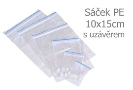 Sek PE 10x15 uzvr 100ks/1000ks krabice