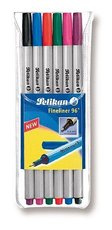 Fineliner 96 PELIKAN 6barev, hrot 0,4mm       940650