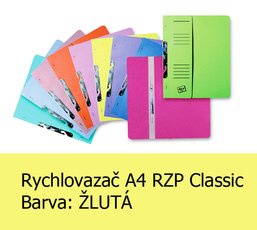 Rychlovaza RZP A4, Classic HIT, lut, 240g, 1ks/50, zvsn s potiskem - plen, 105.03