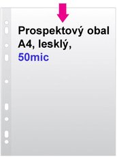 Obal prospektov A4/EURO 50my, ir, 1ks/100 E50