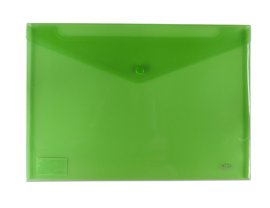 Oblka s drukem A4 transp.zelen doprodej
