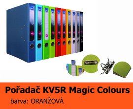 Poada pkov HIT A4, KV5R MAGIC COLOURS, oranov, RADO, 5cm, 338.09