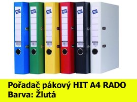 Poada pkov HIT A4, KV5R PP Plus, lut, RADO, 5cm, 356.05