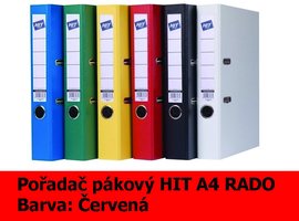 Poada pkov HIT A4, KV5R PP Plus, erven, RADO, 5cm, 356.06