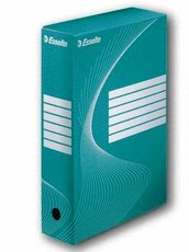 Archivan krabice ESSELTE, zelen, 100x250x350mm, 128424, 1306/1284240