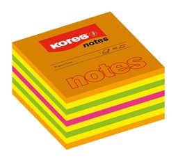 Bloek samolepc KORES CUBE, 75x75mm, 450 list, 48465.01