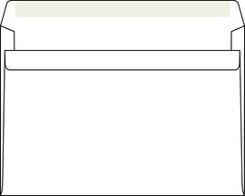 Oblka potovn C5 162x229mm 1000ks bl, samolepc
