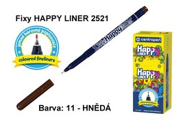 Fixy HAPPY LINER 2521/1 KK, 0,3mm, 11-hnd doprodej