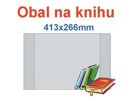 Obal na knihu 413x266mm