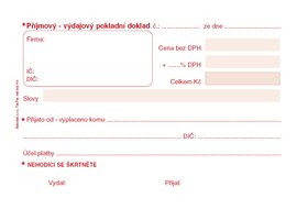 Univerzln pokladn doklad A6 ekologick ET060