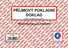 Pjmov pokladn doklad A6 propisujc PT020