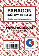 Paragon A7 - daov doklad, propisujc PT009