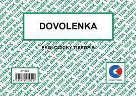 Dovolenka A6, ekologick ET075