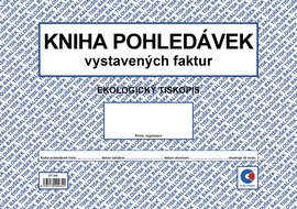 Kniha pohledvek vystavench faktur A4, ekologick ET350