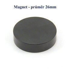 Magnet 26mm, kulat ern