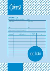 Dodac list A6, 100 list OP1045