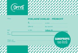 Pjmov doklad s DPH A6, jednoduch, samopropisovac, 100 list OP1068