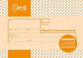 Pjmov doklad A6, samopropisovac, slovan, 2 x 50 list OP1081