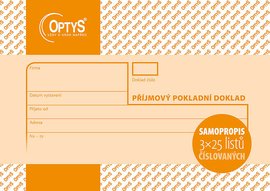 Pjmov doklad A6, samopropisovac, slovan, 3 x 25 list OP1082