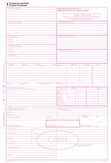 Mezinrodn nkladn list CMR A4, samopropisovac, 5 list OP1197