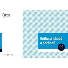 Kniha pchod a odchod A4, 64 list OP1260