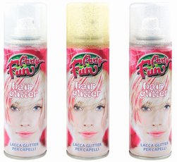 Lak na vlasy s glitry 125 ml - ZLAT      143-01