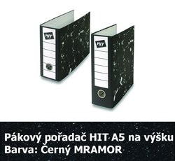 Poada pkov HIT A5, na vku, ern mramor, 8cm, 275.00