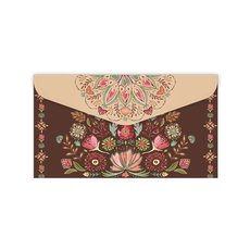 Plastov oblka s drukem DL Floral scape 1641-0389