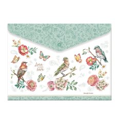 Plastov oblka s drukem A4 Butterfly garden- 1650-0410