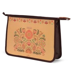 Plastov oblka A4+ se zipem Floral scape  1662-0389